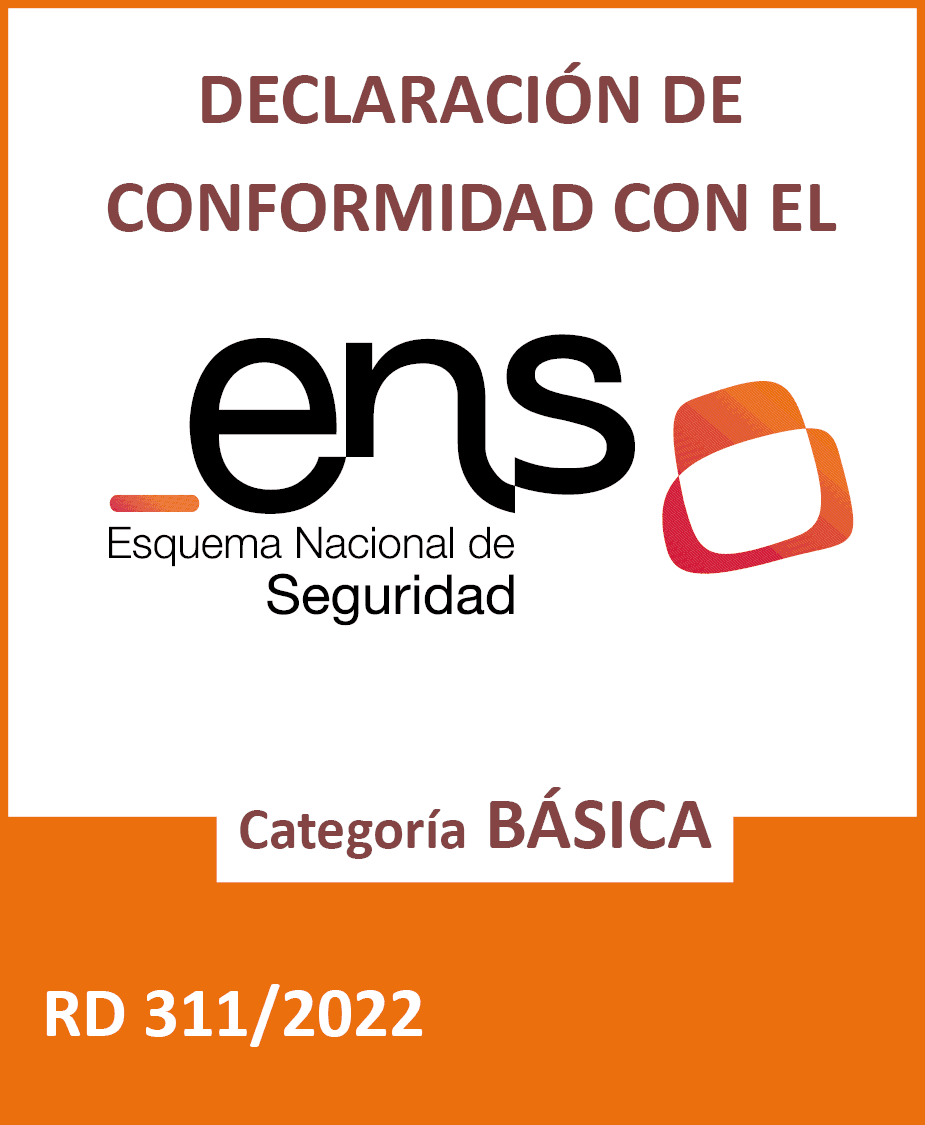 ENS Declaration of Conformity distinctive — BASIC category (RD 311/2022)